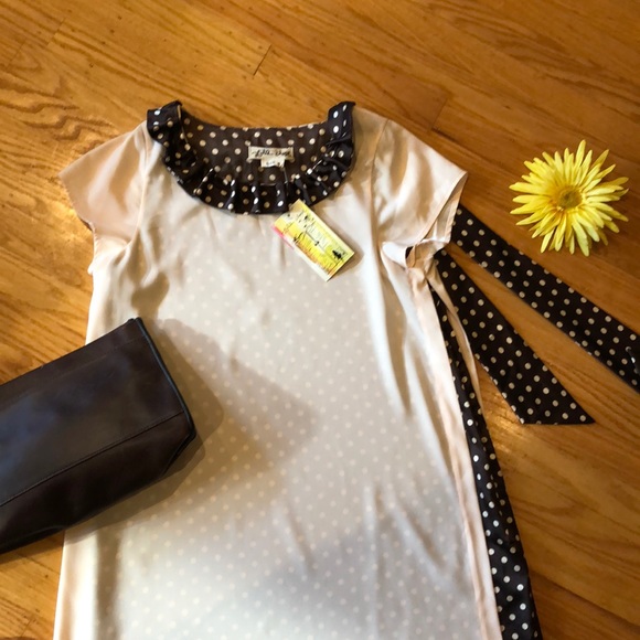 🌺 Lila’s Closet; BNWT! “Barbie” Style; Dot Vintage Look Dress; Misses Sz. Sm!! - Picture 2 of 8